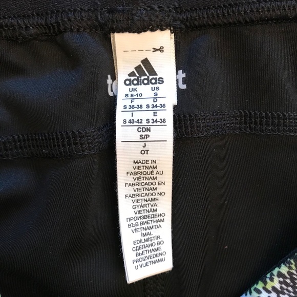 Adidas Techfit Workout Tights Full Length - Picture 8 of 12